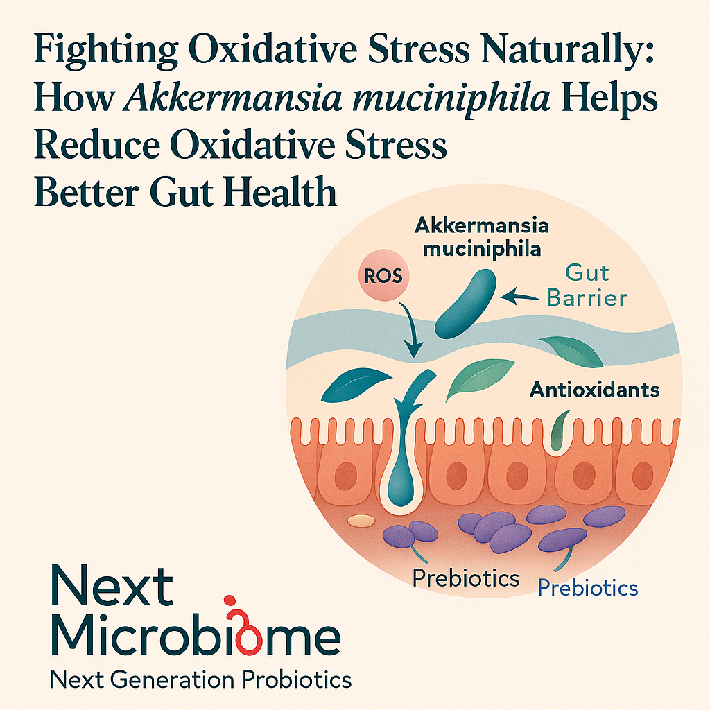 Fighting Oxidation Stress Naturally: How Akkermansia muciniphila Helps Reduce Oxidative Stress for Better Gut Health