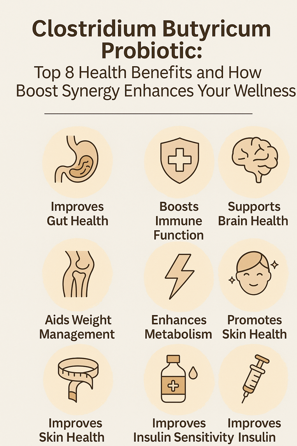 Clostridium Butyricum Probiotic: Top 8 Health Benefits and How Boost Synergy Enhances Your Wellness