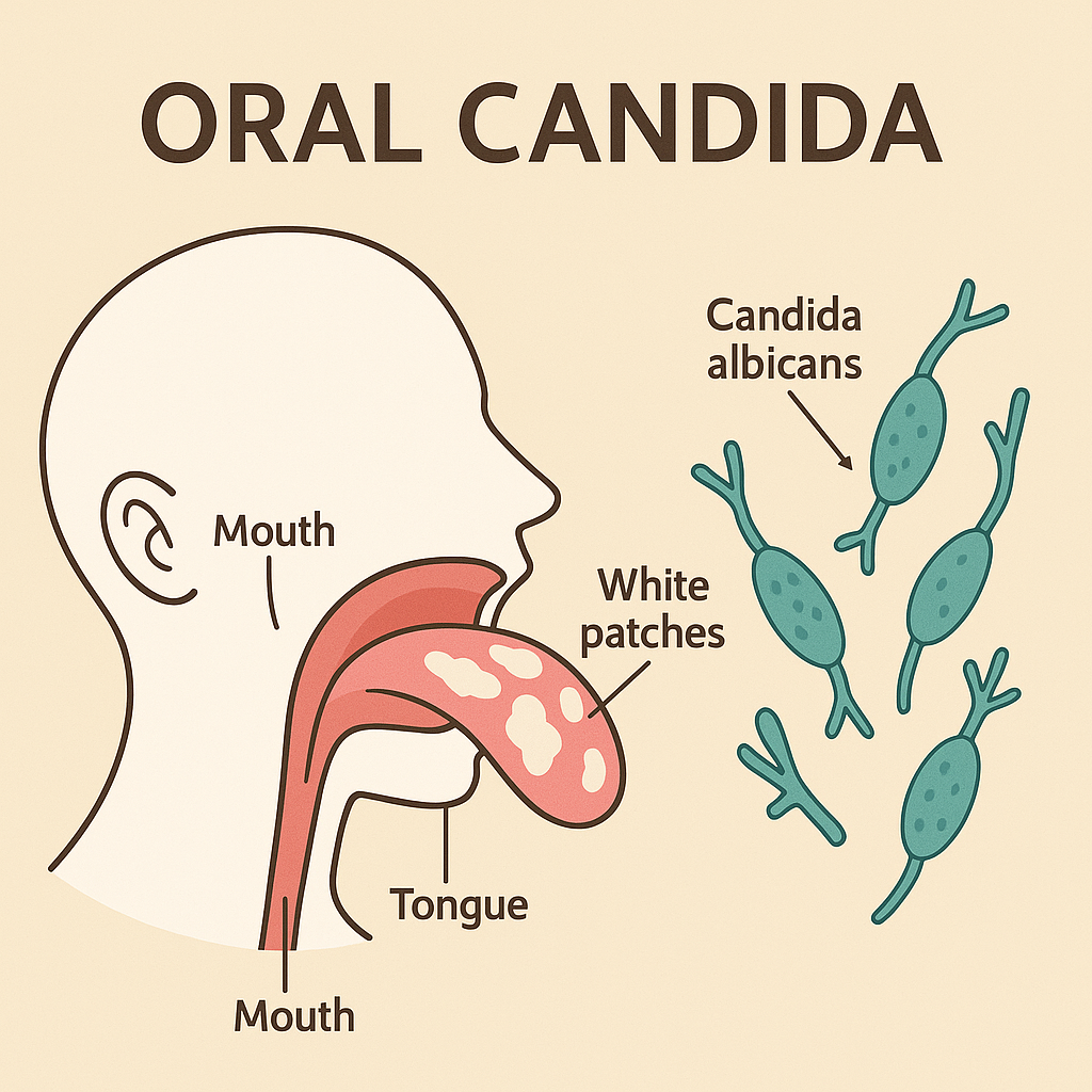 Oral Candida in Women: Natural Solutions and How Akkermansia Chewable Probiotics Can Restore Balance