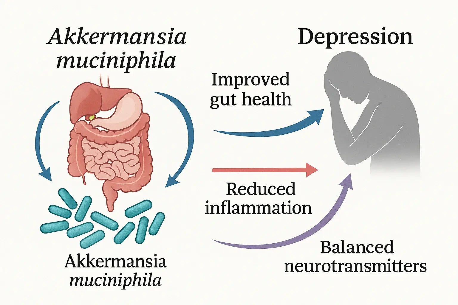 Can Akkermansia Help Depression? What Research Shows