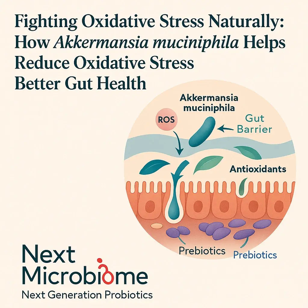 How Akkermansia muciniphila Helps Reduce Oxidative Stress Naturally