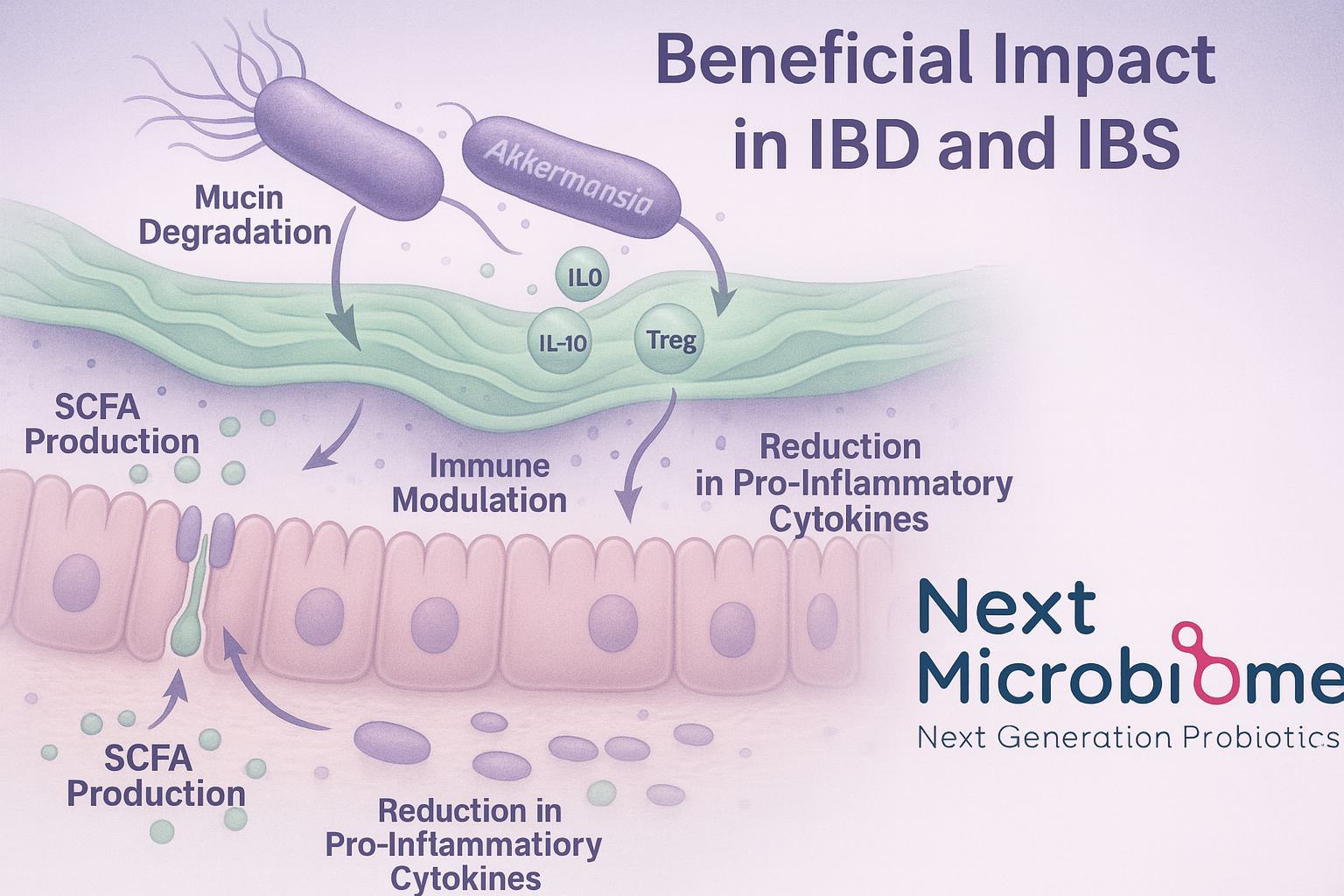 The Therapeutic Potential of Akkermansia muciniphila in IBD and IBS