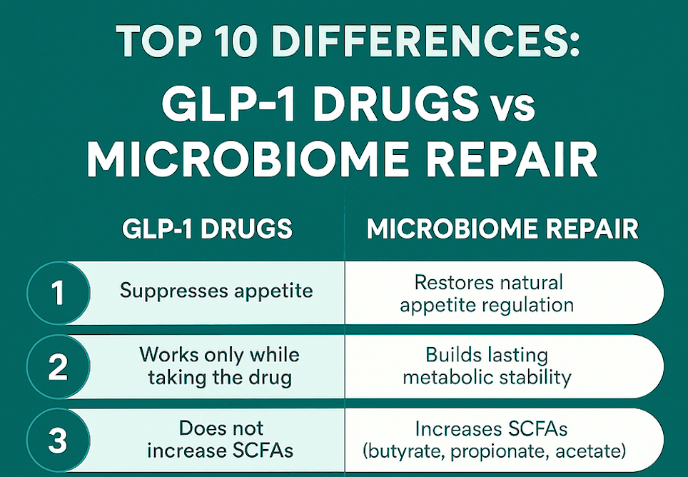 GLP-1, Microbiome & SCFAs: A Blueprint for Metabolic Health