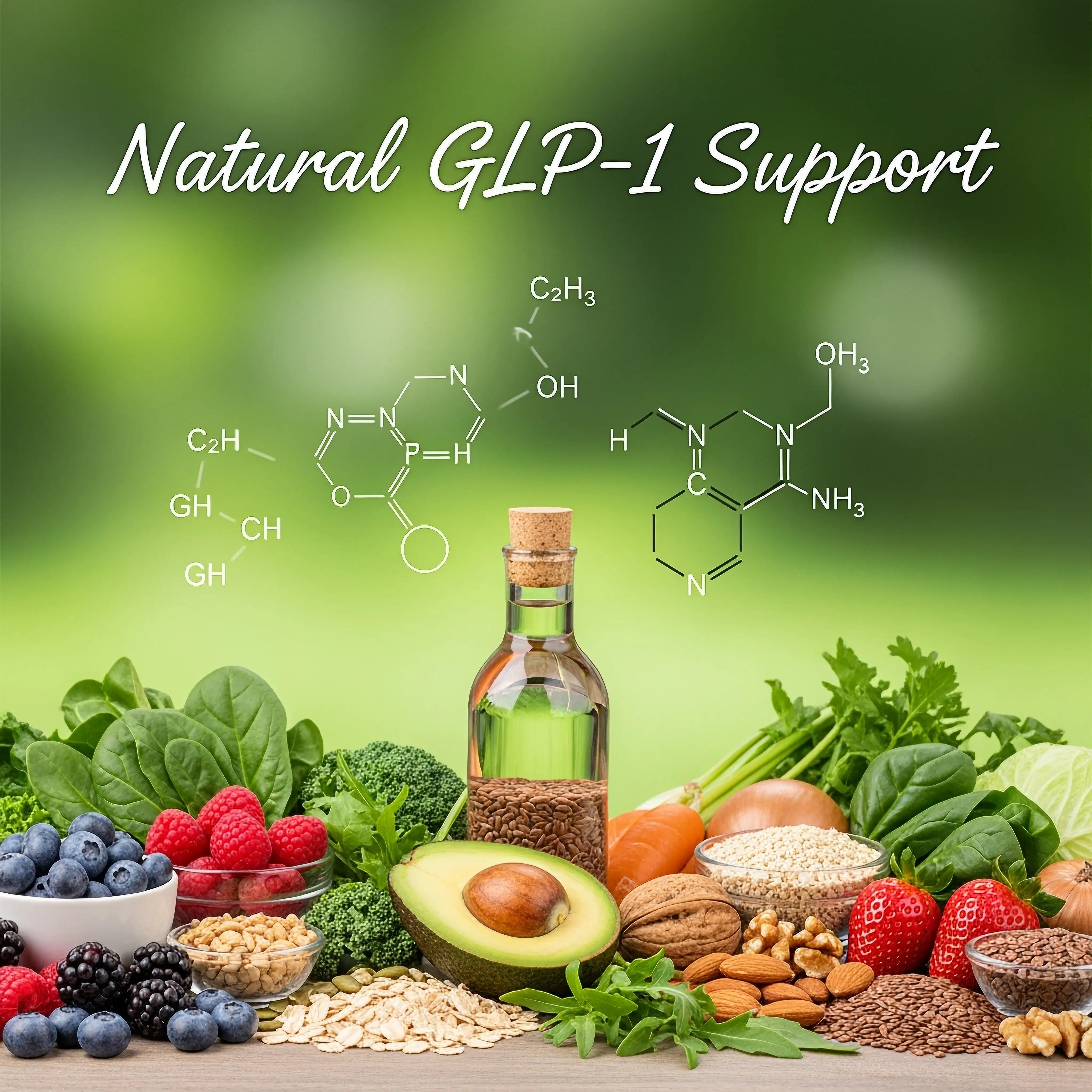 How to Naturally Support GLP-1 with Fiber, SCFAs, Prebiotics, and Akkermansia